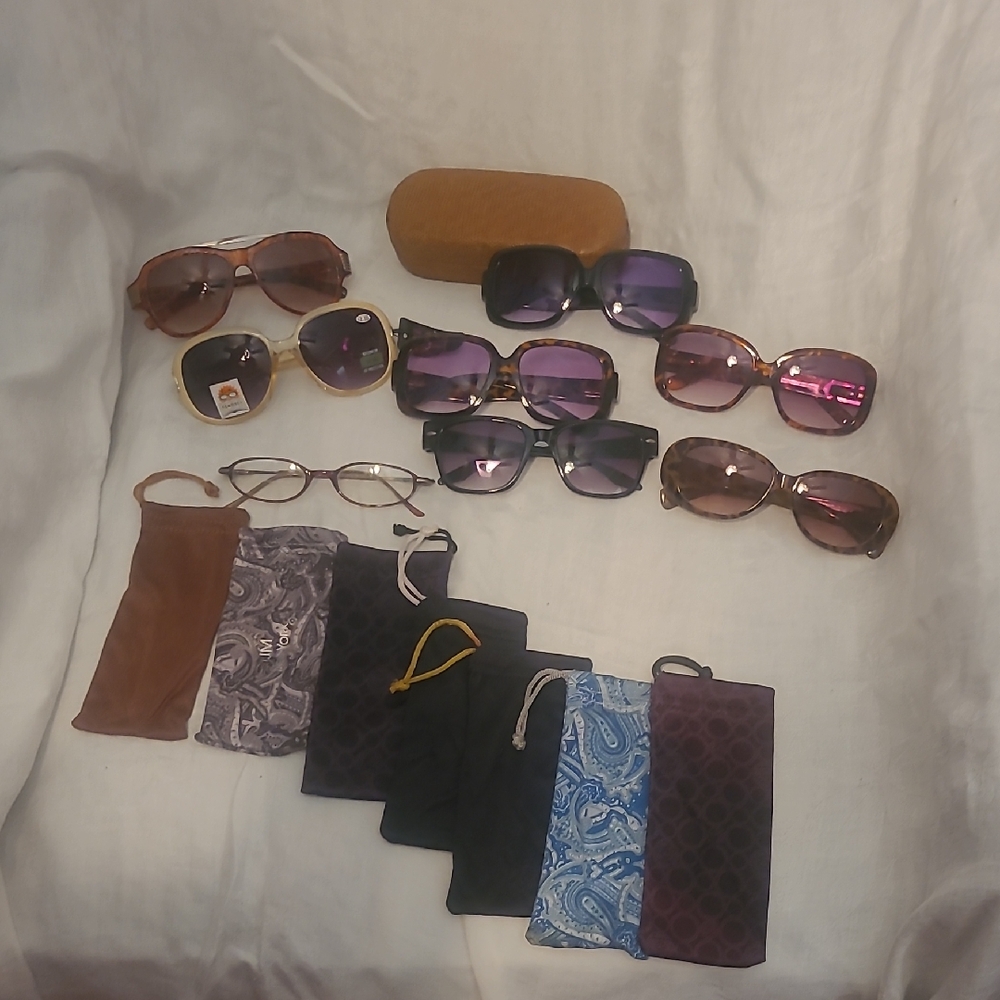 Assorted Women’s Sunglasses - Purple/Brown Lenses